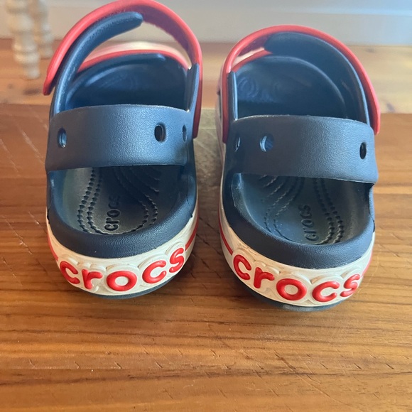 Crocs Kids' Navy and Red Clogs - Picture 1 of 3